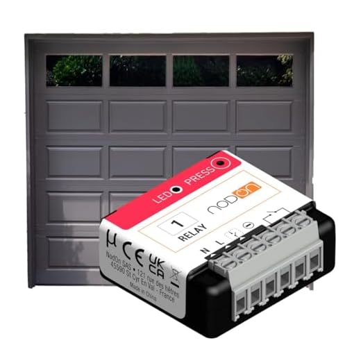 NodOn - 1x16A Zigbee 3.0 Unterputzmodul SIN-4-1-20, Potenzialfreier Ausgang, smarte Steuerung von elektr. Geräten, kompatibel mit Alexa, Philips Hue, SmartThings, HomeAssistant, Overkiz, Ubisys, Z2M