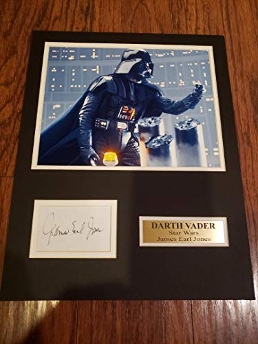STAR WARS DARTH VADER JAMES EARL JONES Autographed REPRINT 8x10 Photo MATTED STAR WARS DARTH VADER JAMES EARL JONES Autographed REPRINT 8x10 Photo MATTED
