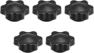 Tool parts Clamping Handle Screw Knobs Star Knob M4 x 7mm Female Thread 5pcs