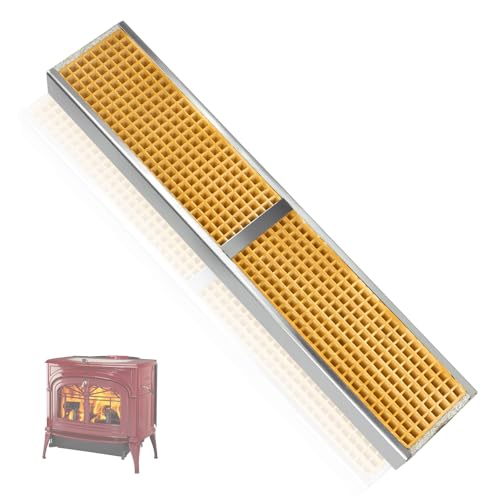 2.5" x 12.75" x 1" Wood Stove Catalytic Combustor Ceramic Compatible with Vermont Castings Defiant and Encore Flexburn Series, Emissions Reduced by 70%, Wood Usage Cut by One-Third