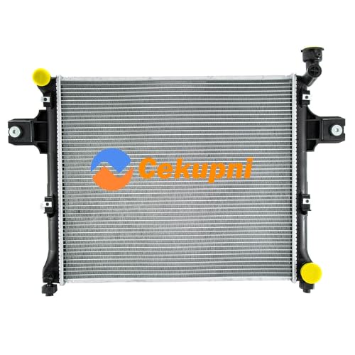 Cekupni 2839 Aluminum Core Radiator for 2005-2010 Jeep Commander Grand Cherokee 65th Anniversary North Edition S Limited Overland Laredo SRT8 3.7L 4.7L 5.7L 6.1L V6 V8, 2005 2006 2007 2008 2009 2010