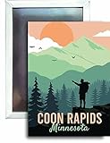 R and R Imports Coon Rapids Minnesota Refrigerator Magnet 2.5'X3.5' Approximately Hike Destination