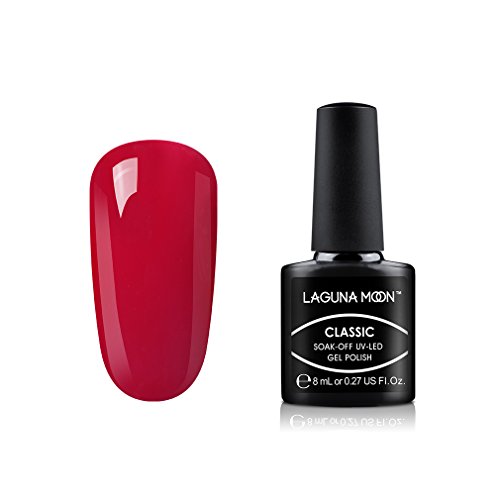 Lagunamoon Gel Nail Polish, Soak Off UV LED Gel Polish Lacquer Nail Art, Varnish Nail Polish - Love Game