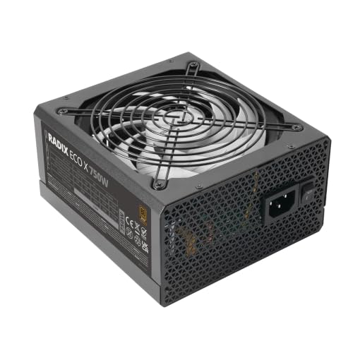 Alimentatore Tacens RADIX ECO X 750 ATX 750W, 80 Plus Bronze, Nero