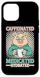 Fácil instalación Carcasa para iPhone 12/12 Pro Caffeinated Medicated Hydrated Bebida energética Nurse Life