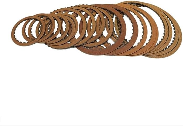 Automotive Transmission Clutch Plates Friction Compatible with 6T70E 6T75E Fit XTS 2.0T