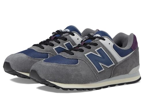 Image of New Balance Kids 574 New-b V2 Familiar Ground Hook and Loop Sneaker