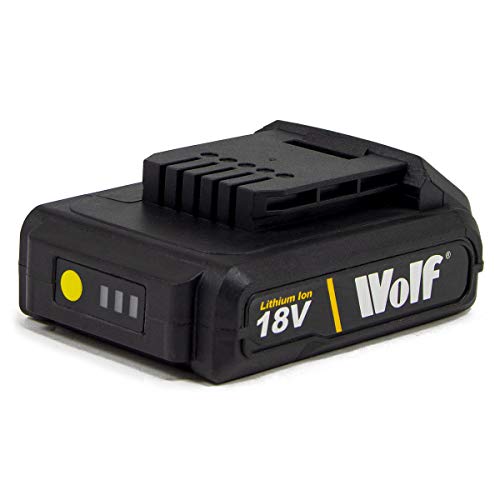 Wolf 18V Li-Ion 1.5Ah Battery with LED Indicator