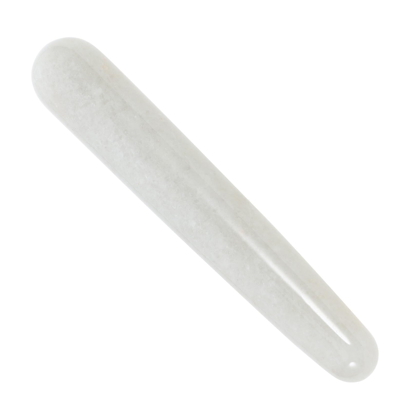 TOPBATHY Rullo Massaggiatore Viso in Jade per Cura della Pelle Design Raffinato, Allevia Gonfiore e Offre Comfort sulla Pelle, per Viaggi e Ascolto Musica