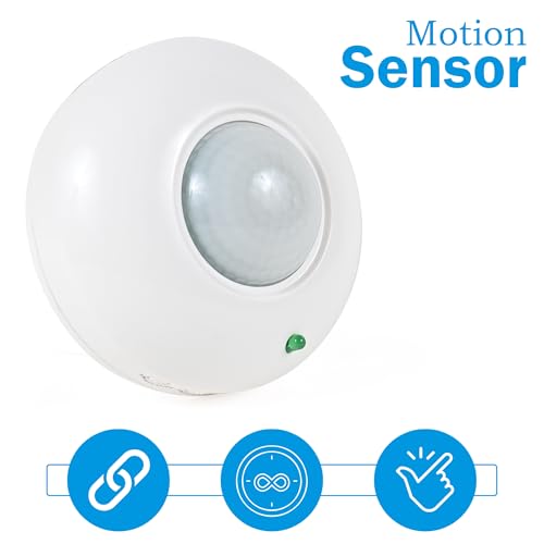 SENSILUX 360° Infrared Motion Sensor Ceiling Mount Pack of 1 - Image 7
