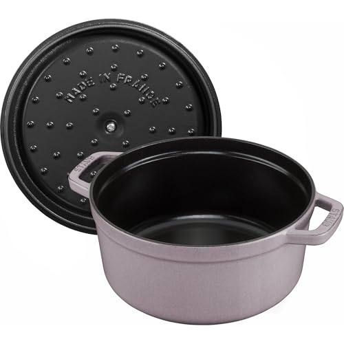 Image of Staub Cast Iron 4-qt Round Dutch Oven - Lilac