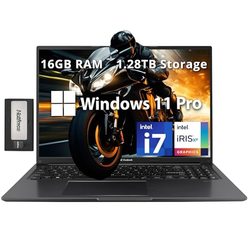 ASUS Vivobook 16" WUXGA Intel i7-1355U 16GB RAM 1TB SSD Negro