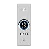 IR Infrared Sensor No Touch Exit Button Door Switch,NO&NC Stainless Steel,Release Switch for Access Control Systems Gates and Garage Openers (SI402)