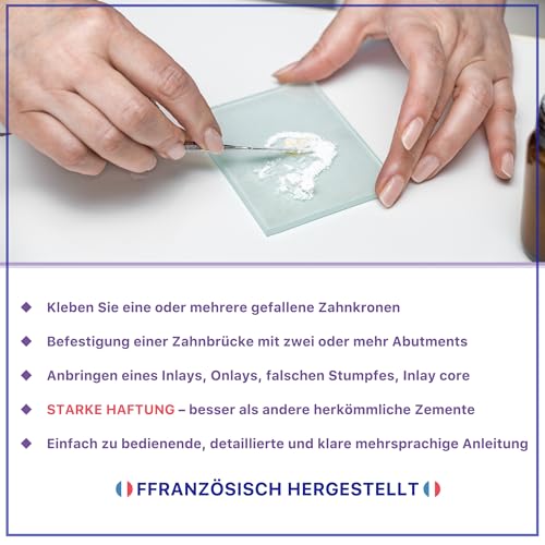 Zahnzement Laboratoire Medident Rescellement Plus für Kronen und Brücken