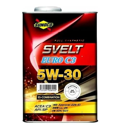 SUNOCO SVELT EURO C-3 XmR XFg[ C3 5W-30 1L