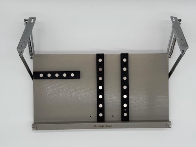 Under cabinet knife storage block, multiple sizes