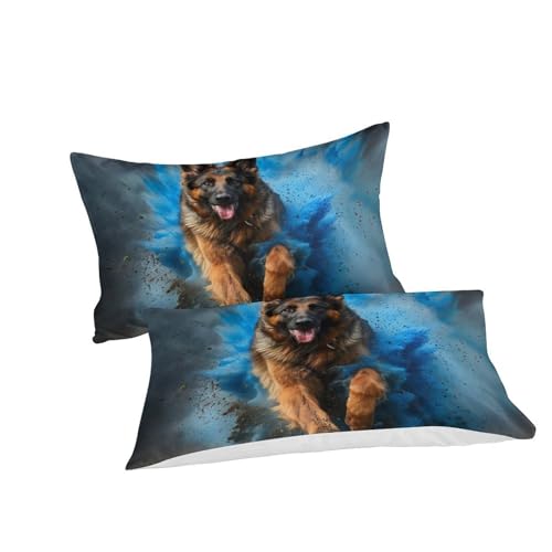 Parure de lit chien 3D pour les passionnés d'animaux de tout âge