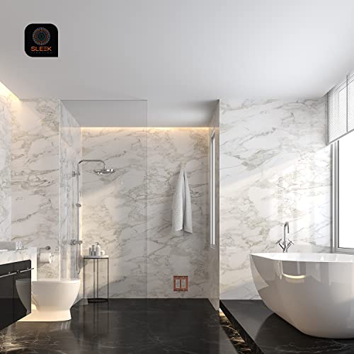 Pack Of 4 Wall Plate Outlet Switch Covers By Sleeklighting | Decorative Zinc Cast Sponged Copper| Variety Of Styles: Rocker/Receptacle/Toggle / & Combo | Size: 1 Duplex #TOP5