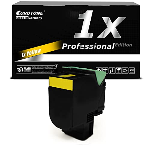 Toner jaune MC2425 Lexmark compatible C2320Y0 idéal pour le bureau à domicile