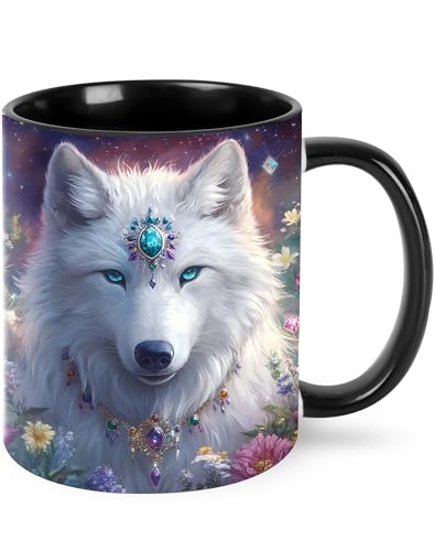 Taza de cerámica 11 oz para café y té miniatura 1