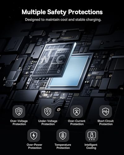 Image of Baseus PicoGo AC22 Mini Power Bank, 20000mAh 45W PD Portable Charger Built-in USB-C Cable, Travel Essential Compact Battery Pack, Fast Charging Battery Bank for iPhone 17 /16 /15 Samsung S25 Pixel iPad