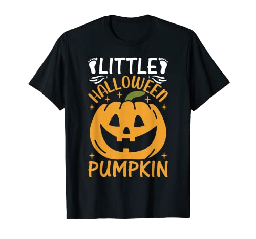 Citrouille d'Halloween Baby I Little Halloween Pumpkin T-Shirt