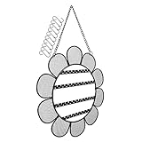 Mur organisateur d'affichage de boucles d'oreilles - un savoir-faire exquis et la forme de tournesol rendent cet organisateur de boucles d'oreilles élégant et charmant.