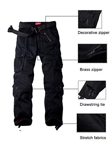 Xnmaya Cargo Pants For Women, Military Army Camo Combat Trousers,Work Camping Hiking Casual Pants With Pockets #TOP3