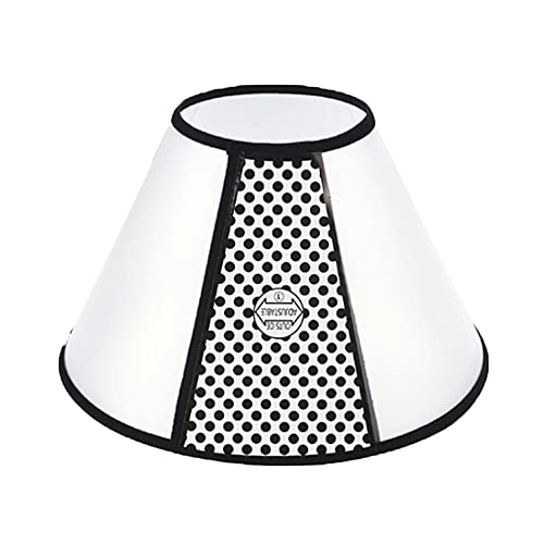 JIAMIAN Hundekegel Halsband, Verstellbar Haustier Halsband Anti-Bite Leck Wundkegel Heilen Schutzkragen, Elisabethanischer Kragen Schutzkragen Großer Hund (Halsumfang: 33-36 cm) Cover