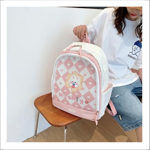 Image of Tinytot 15 inch Cute Backpack for Kids Girls Boys Toddler Backpack Preschool Nursery Play School Travel Bag for 5 to 8 Year Child - Mini Size