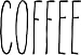 Rae Dunn Inspired Vinyl Decals For Dishware Variety of Words to Choose From! (coffee)