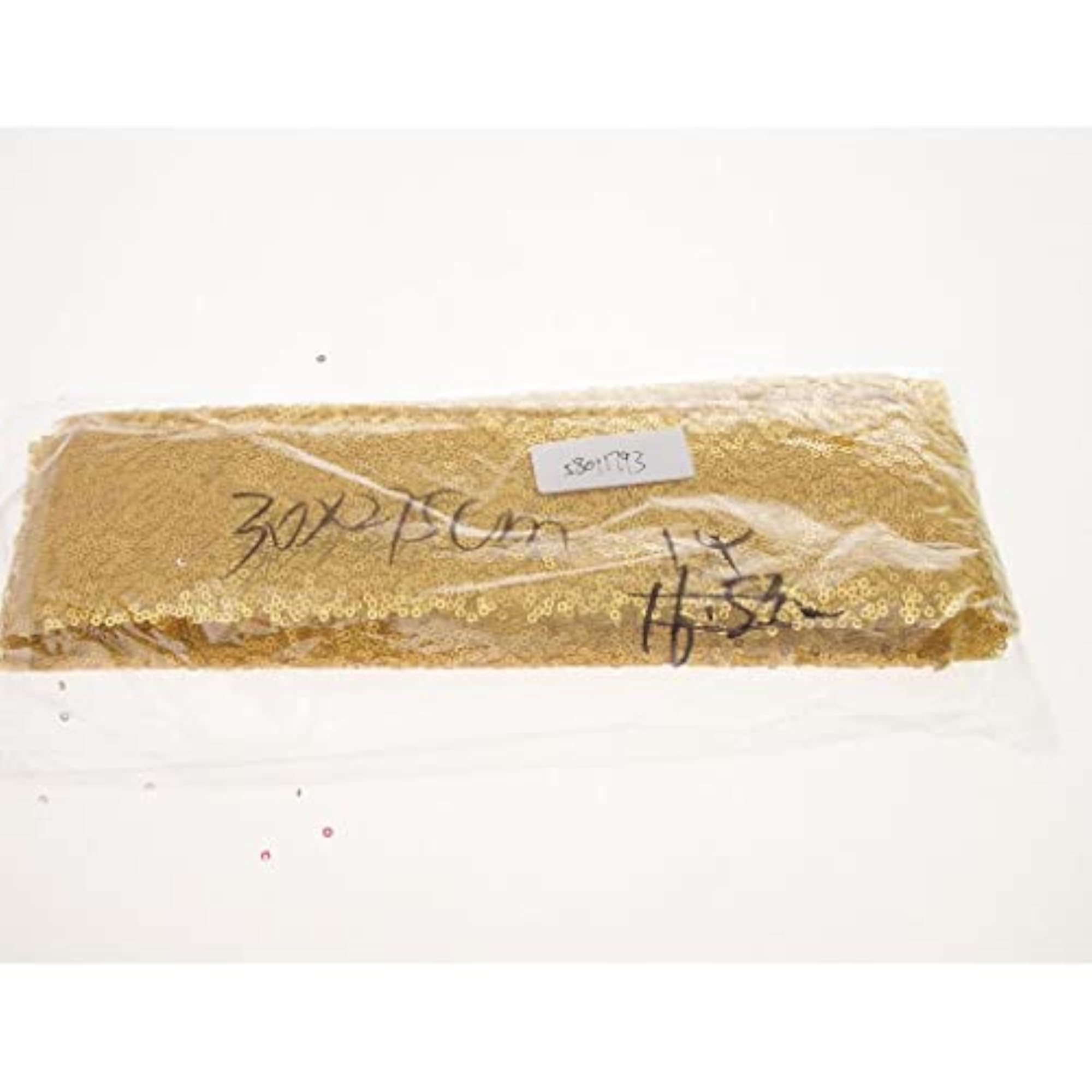 Gold Glitter Sequin Table Runner for Wedding Decoration