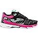 Joma Serie Slam Lady, Running Shoe Donna, Nero, 38 EU