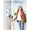 BlackSmith Keyless Entry Door Lock 0.1s Unlock Smart Door Locks for Front Door Set with Front Door Handle, App Unlock, Easy Installation for Front Doors, Hotels, Vacation Rental Homes, Property