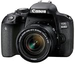 Canon EOS 800D Digital SLR Camera with 18-55mm Lens (1894C002AA), EOS Bag, 64GB Ultra Sandisk Card, Cleaning and Maintenance Kit (Renovated)