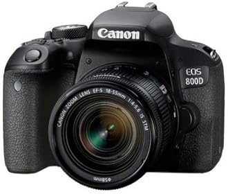 Canon EOS 800D Digital SLR Camera with 18-55 is STM Lens Black - Expo Advanced Accessories Bundle (International Version) (Renewed)