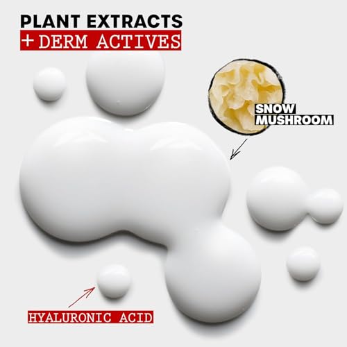 Thayers Milky Face Cleanser 8 FL Oz + Thayers Milky Toner 12 FL Oz with Snow Mushroom and Hyaluronic Acid, Dermatologist Recommended Hydrating Skincare for Dry and Sensitive Skin Bundle