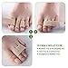 Povihome Hammer Toe Straightener Tapes, 8 Pack Toe Wraps Splint to Realign Hammer Toe, Overlapping Toe and Crooked Toes