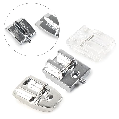 Pie de prensatela invisible para máquina de coser 3 unidades miniatura 2