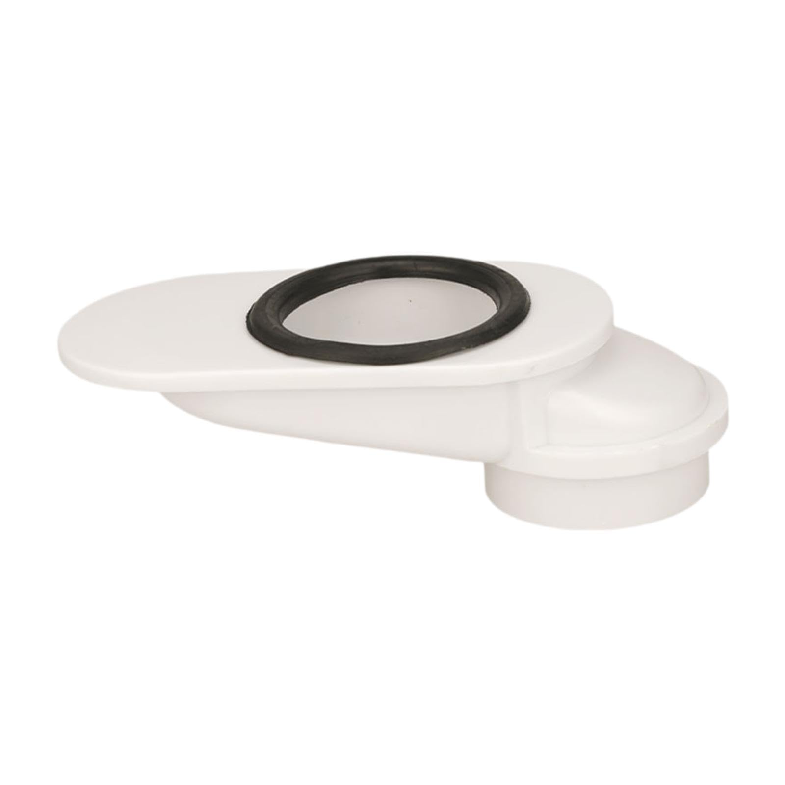 Adaptateur de bride de déport de toilette réglable pour résoudre les écarts d'axe