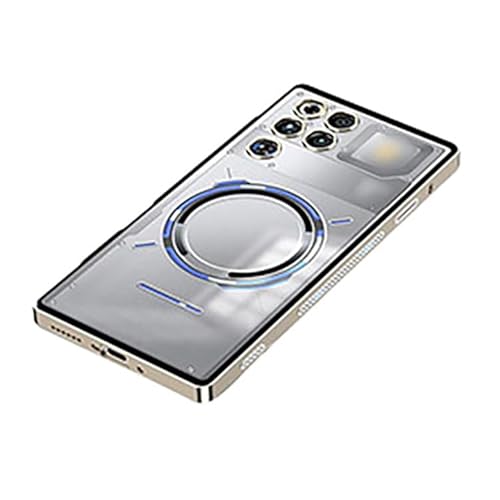 KOOLRIVER�EFor REDMAGIC 11 Air �o���p�[ �P�[�X �A���~�o���p�[ Qi�[�d ���C�����X�[�d �Ή� ������ �w�ʃp�l�� �J���������Y�J�o�[�t�� �}�O�l�b�g���� For �k�r�A ���b�h�}�W�b�N11(�S�[���h)