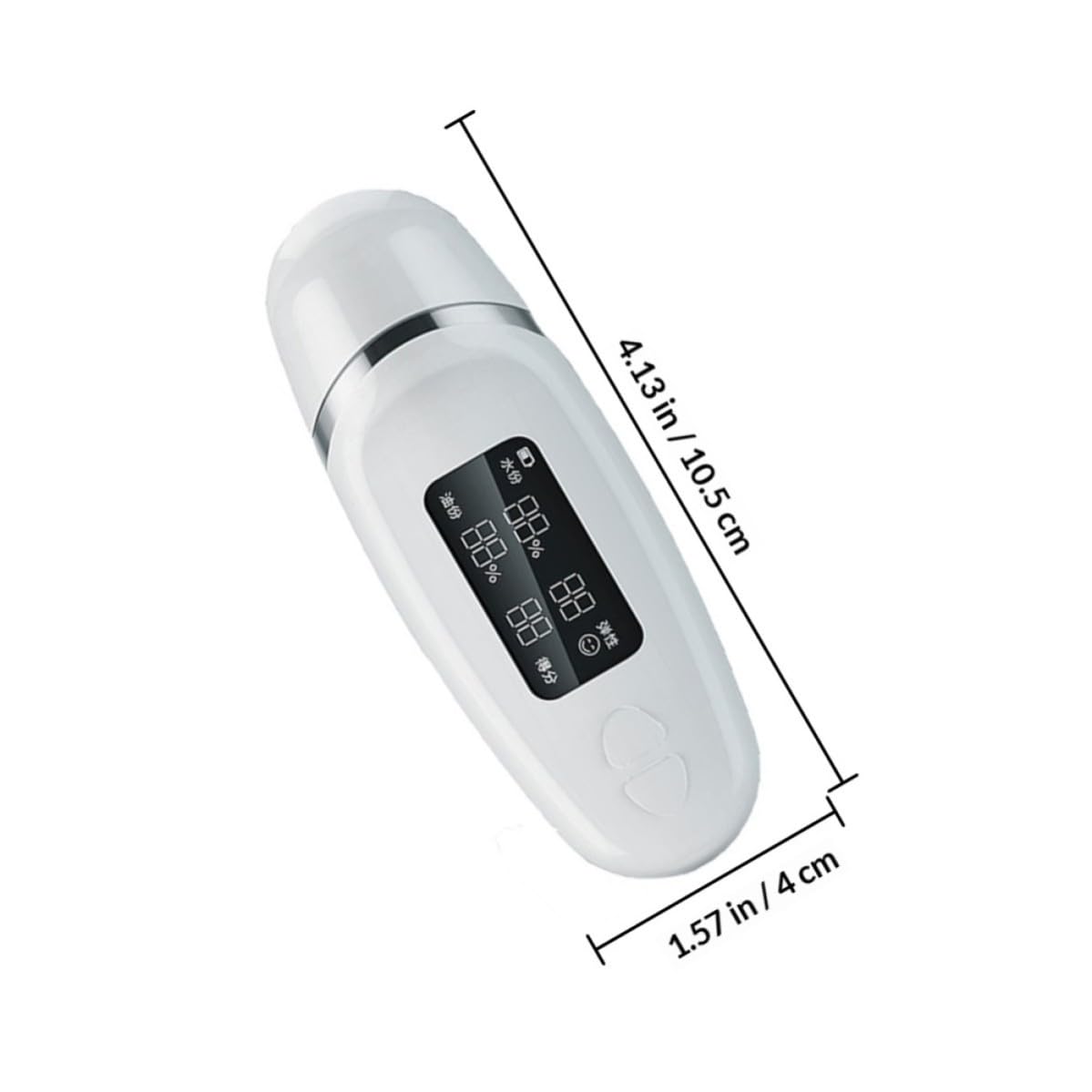 Analizador de Humedad Cutánea para Mujeres, Abs, 5v1a