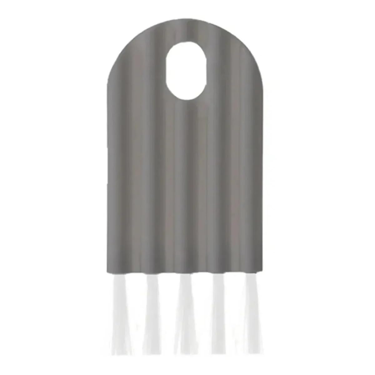 Sunrrafck Dark Gray 1Pc Multifunctional Flexible Gap Brush, Soft Bristle Keyboard Dust Cleaner, Portable Household Computer Crevice Cleaning Tool(Dark Gray)