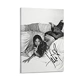Tate McRae Posters & Prints on Canvas Wall Art Poster for Room Decor Frame:12x18inch(30x45cm)