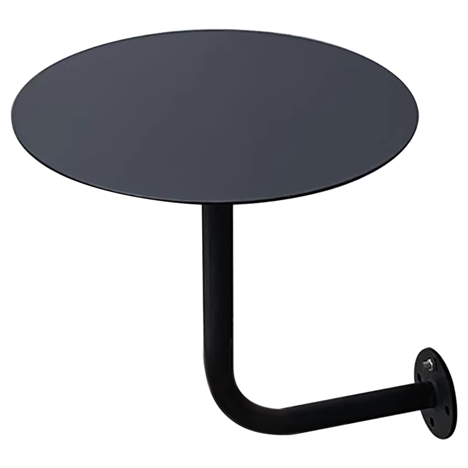 High Bar Table Bistro Table White Coffee Dining Table Wall Mounted Cocktail Bar Table Tall Pub Bistro Table Small Side Table Décor Furniture for Living Room Bedroom Kitchen