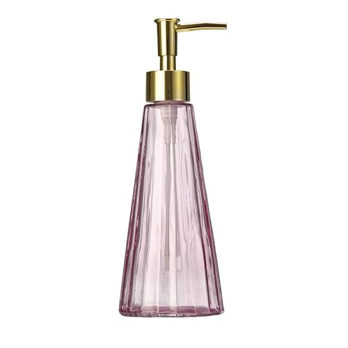 320ml Glas Seifenspender,Rosa Pumpe Flüssigkeit Shampoo Lotion Spender Flasche, Hand- und Spülmittelspender für Bad,Küche,Arbeitsplatte,Waschküche 320ml Glas Seifenspender,Rosa Pumpe Flüssigkeit Shampoo Lotion Spender Flasche, Hand- und Spülmittelspender für Bad,Küche,Arbeitsplatte,Waschküche