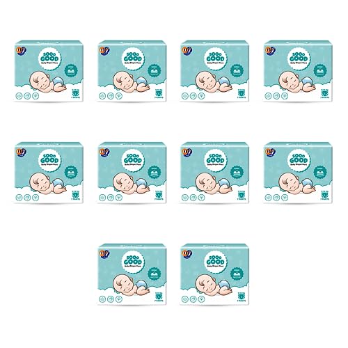 Image of SOOO GOOD Baby Diaper Pants With Aloe Lotion & Wetness Indicator | Soft & Comfortable | Fast Absorption, Rash-Free, Leak-Proof (Size-L, 9 to 14 kg, 70 Counts, Pack of 10)