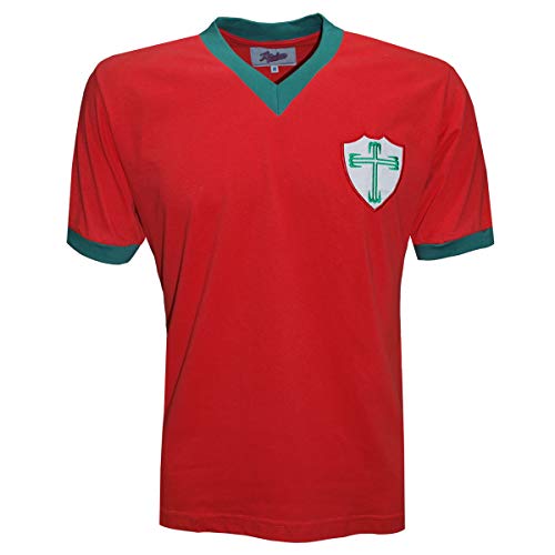 Camisa Portuguesa 1935 Liga Retrô Vermelha - Masculina