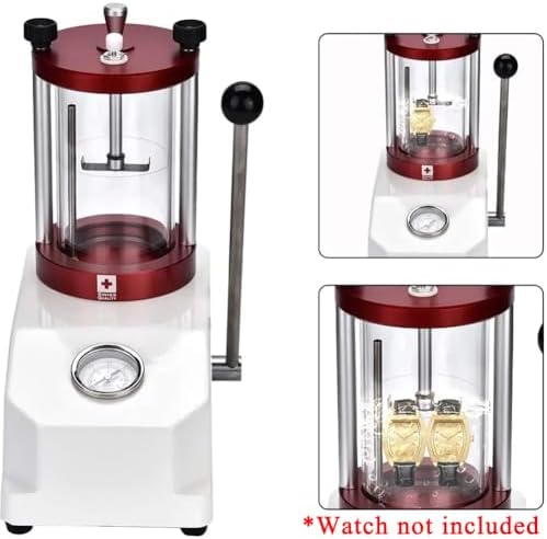 Waterproof Watch Repair Kit, Cact Device for 2 Watches, Efficient Bubble Removal, Reliable Sealing (0.3-0.6 Bar) - User-Friendly Design for Watch Enthusiasts image 2