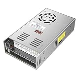 DROK スイッチング電源 AC 110/220V→DC 0-48V 10A 480W 電圧調整可能 安定化電源 直流電源変換器 過負荷電圧遮断 放熱ファン付き コンバーター
